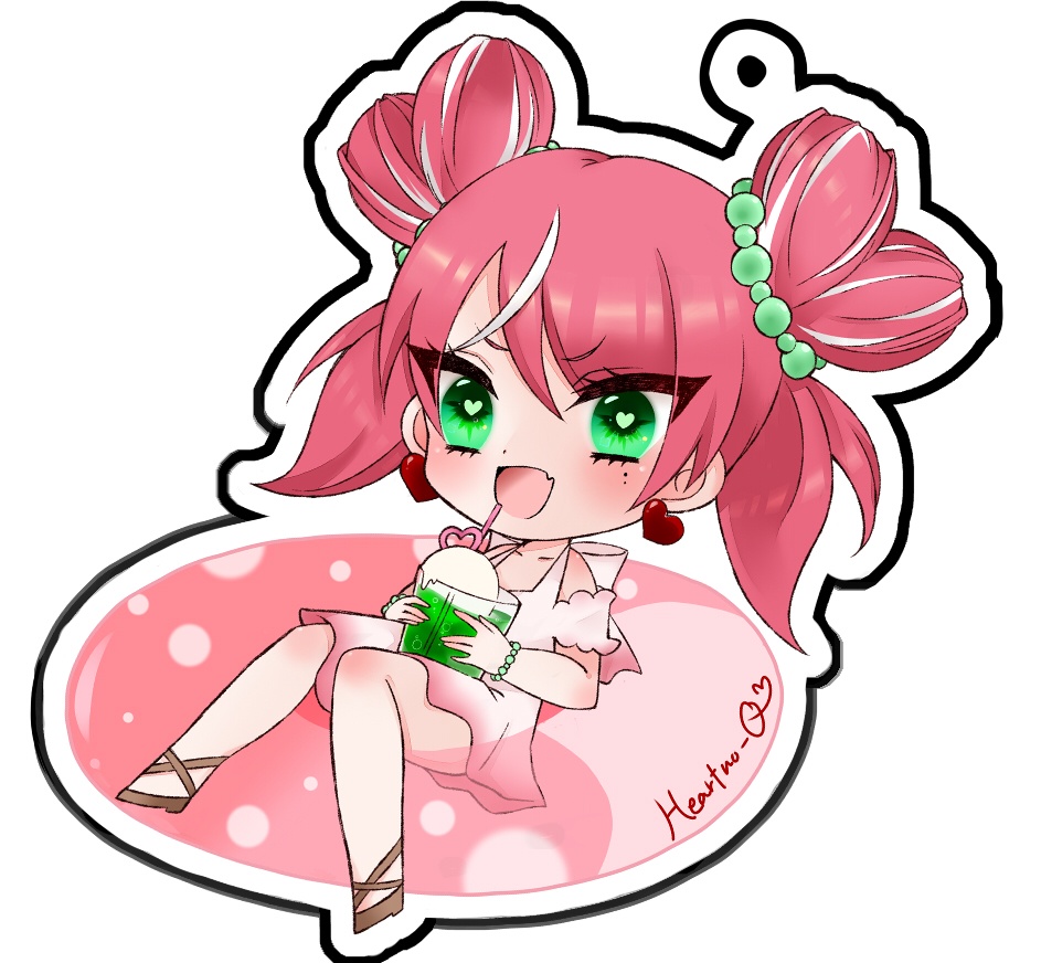 心乃くいん（サマー）　アクリルキーホルダー
