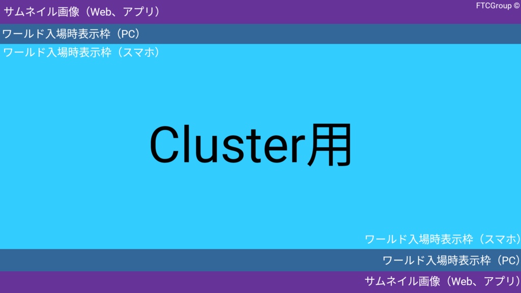 cluster用サムネイル作成サイズ調整用