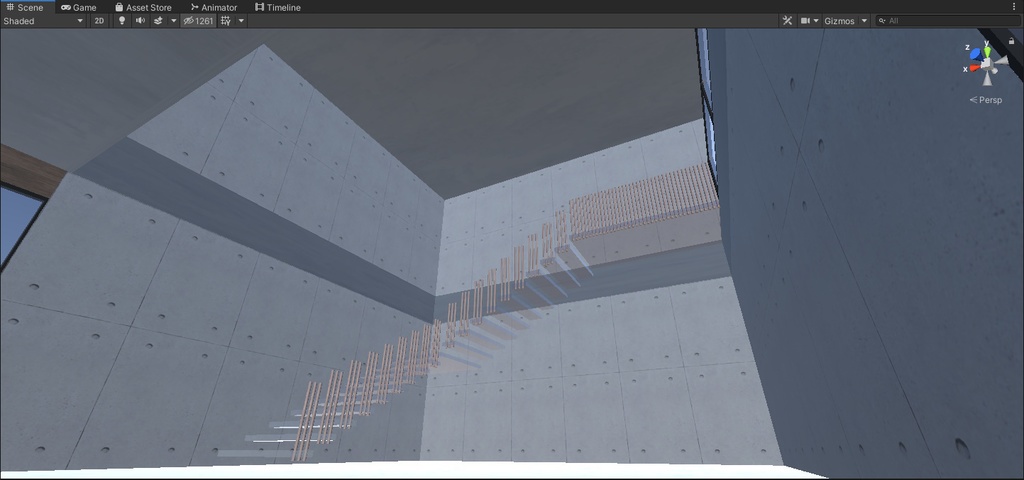 【ワールド】2階建ての開放感ある美術館