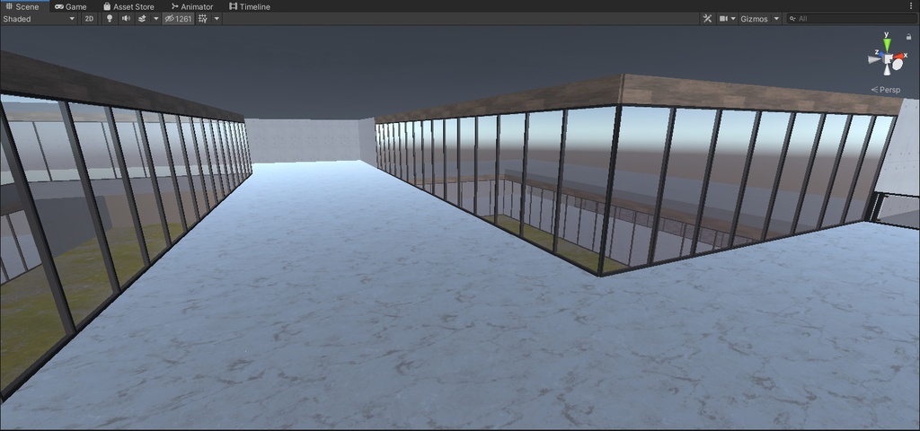 【ワールド】2階建ての開放感ある美術館