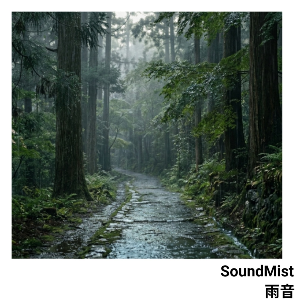 フリー音源　雨音