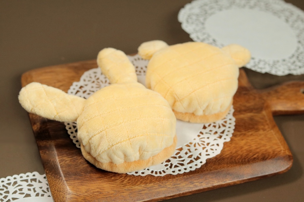 ほわほわメロンパン帽子(森のお友達)