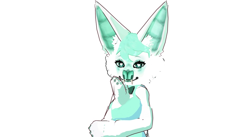 Minty 3D vtuber (VRM - Vroid File)