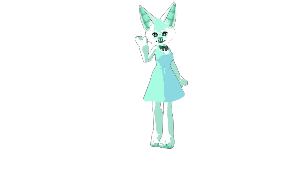 Minty 3D vtuber (VRM - Vroid File)