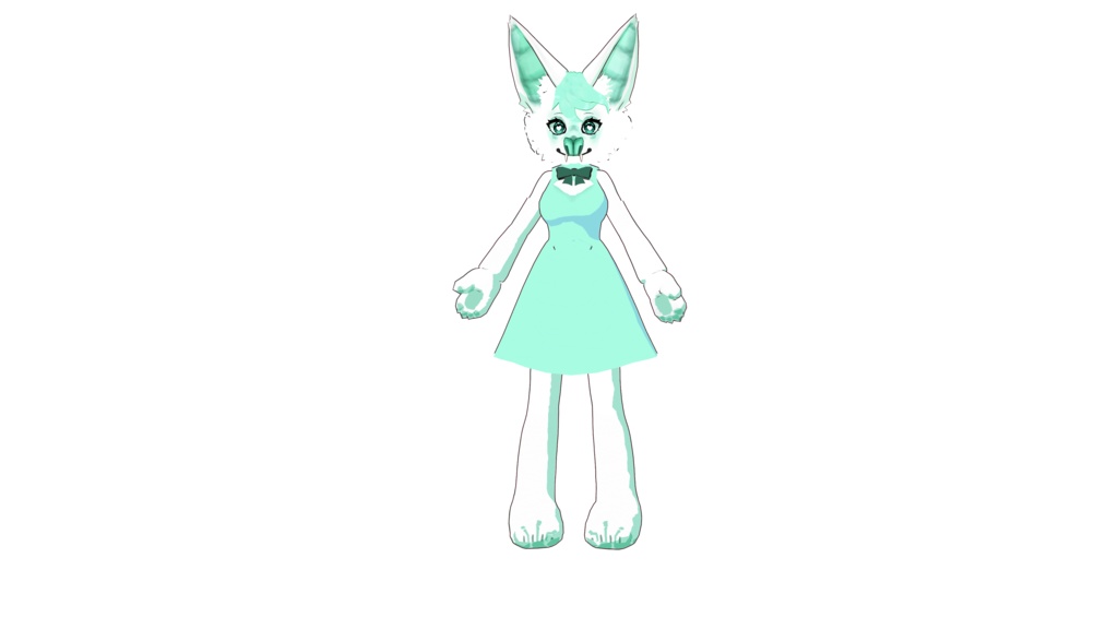 Minty 3D vtuber (VRM - Vroid File)