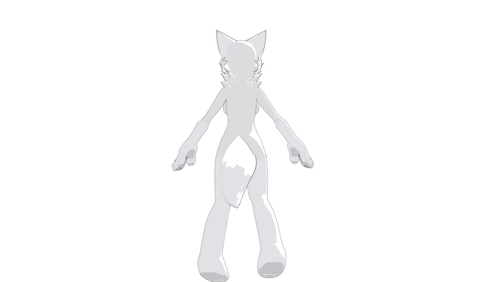 Furry fox Base Male and Female (vroid save file)