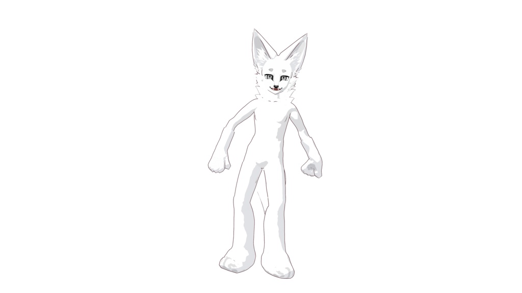 Furry fox Base Male and Female (vroid save file)