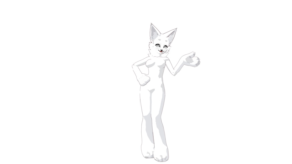 Furry fox Base Male and Female (vroid save file)