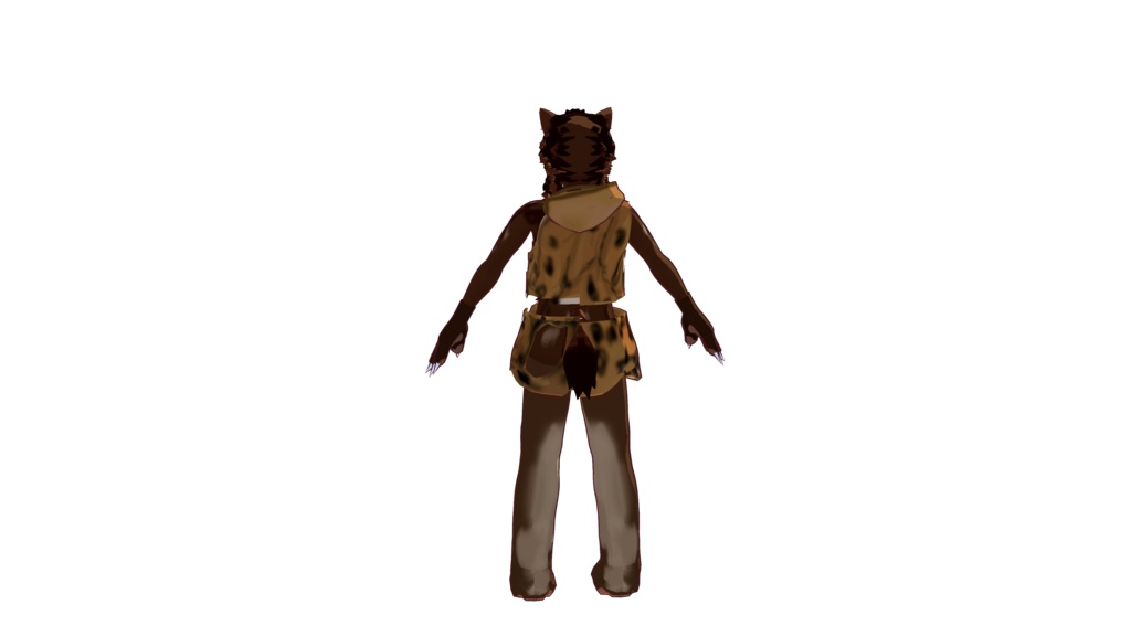 Sabertooth 3D Vtuber (VRM - Vroid File)