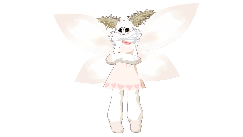 Silkmoth 3D Vtuber (VRM - Vroid File)