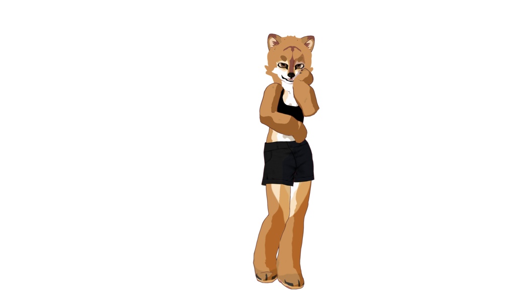 Shiba inu 3D Vtuber (VRM - Vroid File)