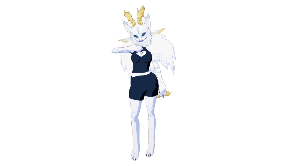 Angel Dragon 3D Vtuber (VRM - Vroid File)