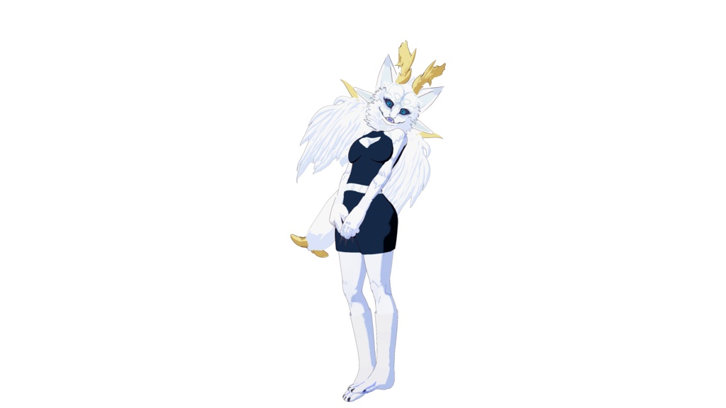 Angel Dragon 3D Vtuber (VRM - Vroid File)