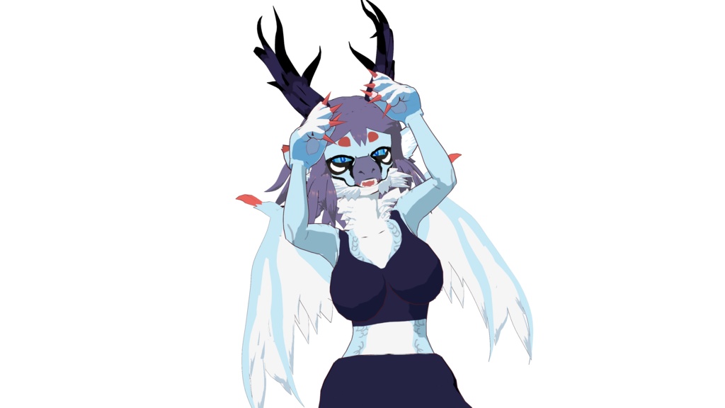 Dragon 3D Vtuber (VRM - Vroid File)