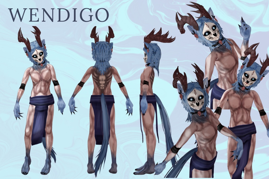 Wendigo 3D Vtuber (VRM)