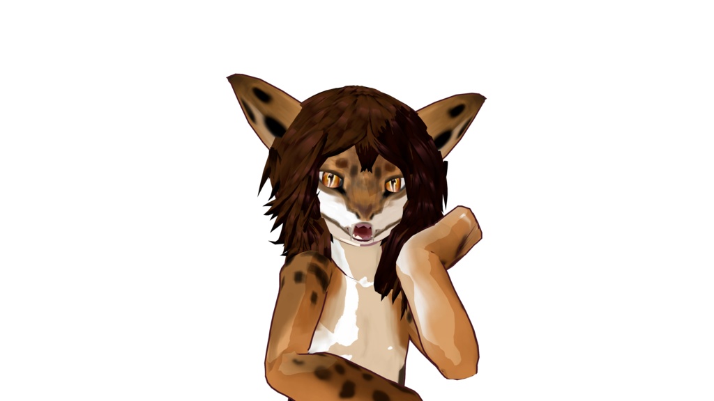 Epaulette shark 3D vtuber (VRM - Vroid File)