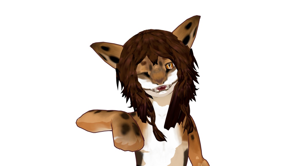 Epaulette shark 3D vtuber (VRM - Vroid File)