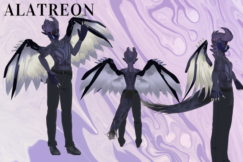 Alatreon (VRM - Vroid File)