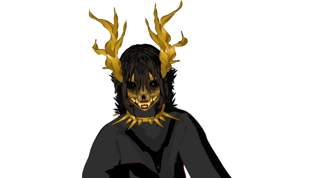 Reaper Vtuber  (VRM - Vroid File)