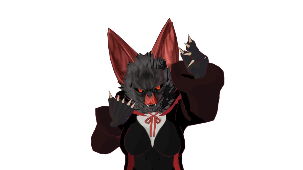 Vampire Bat Vtuber (VRM - Vroid File)