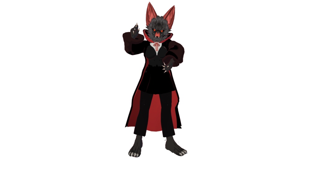 Vampire Bat Vtuber (VRM - Vroid File)