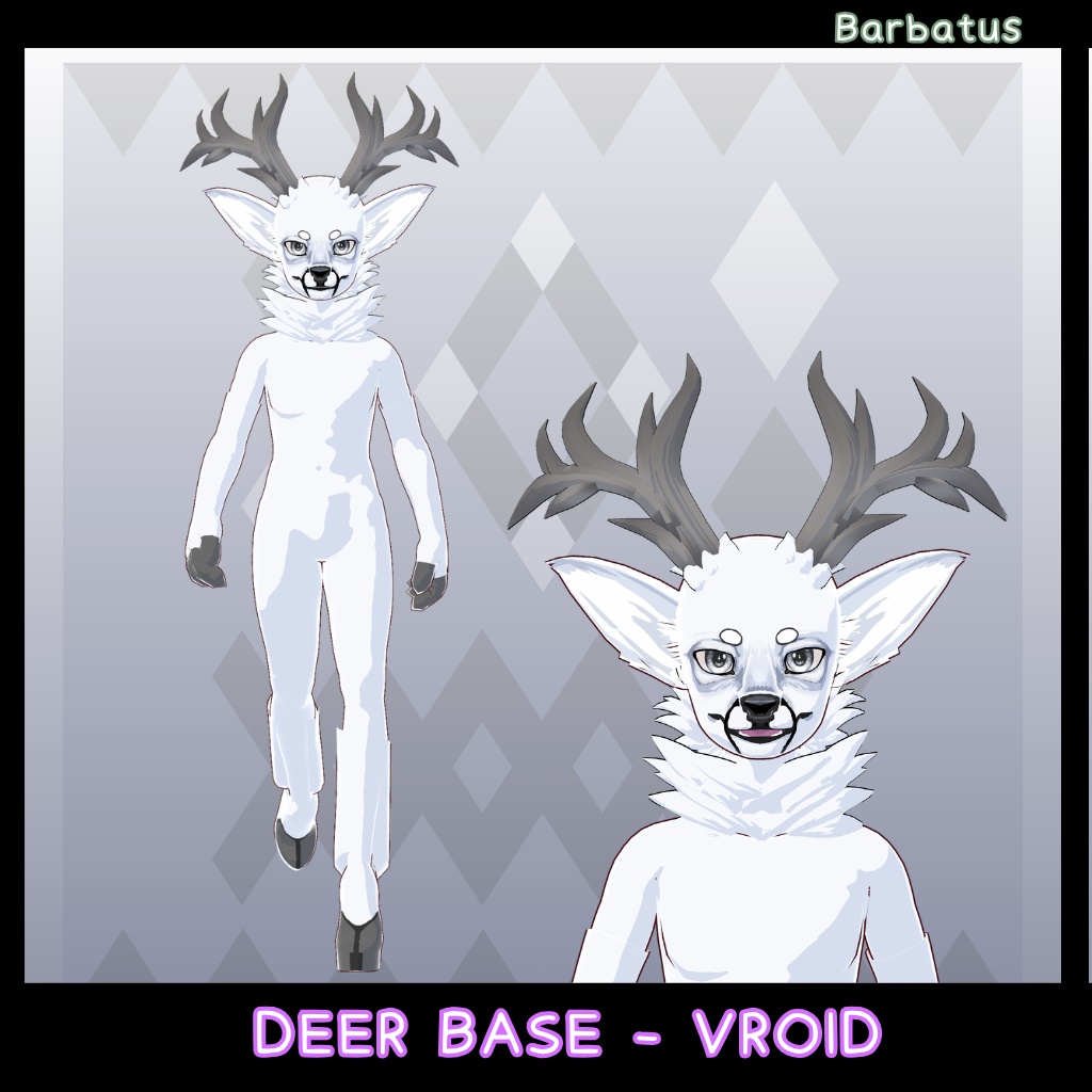 Deer Base (VRM - Vroid save file)