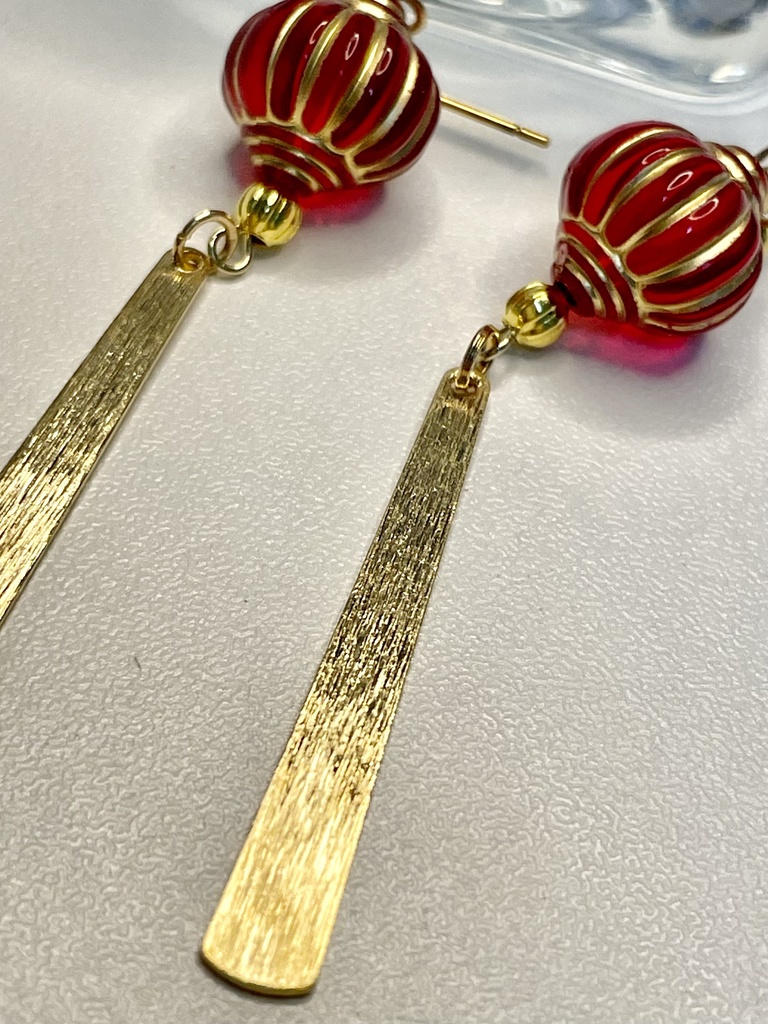 中華ピアスA-5（イヤリングOK）