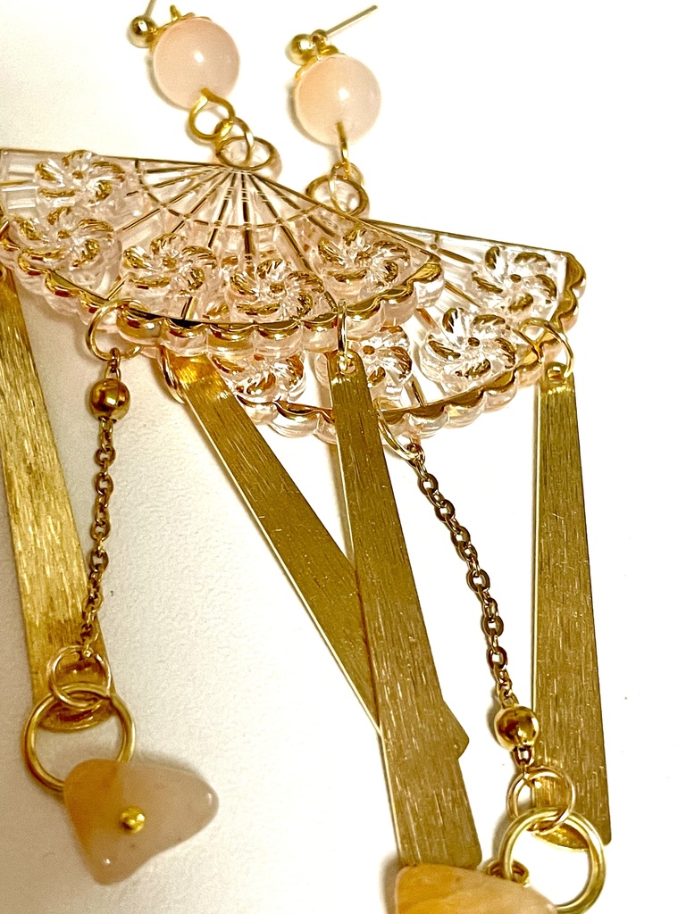 中華ピアスA-8（イヤリングOK）