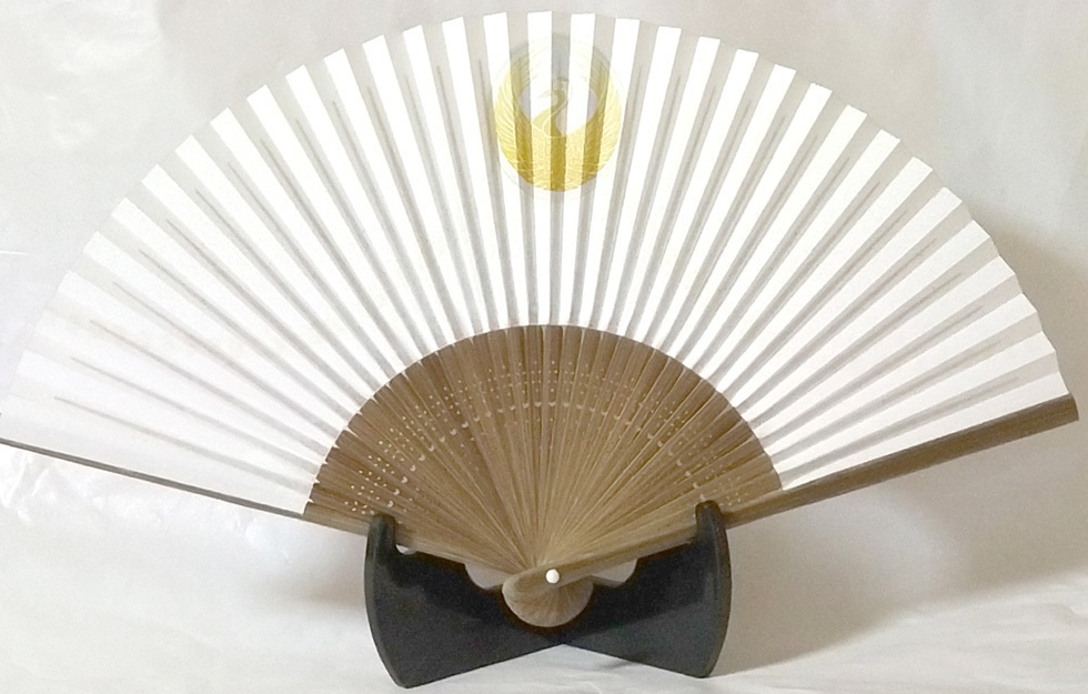 刀剣乱舞 鶴丸国永デザイン扇子