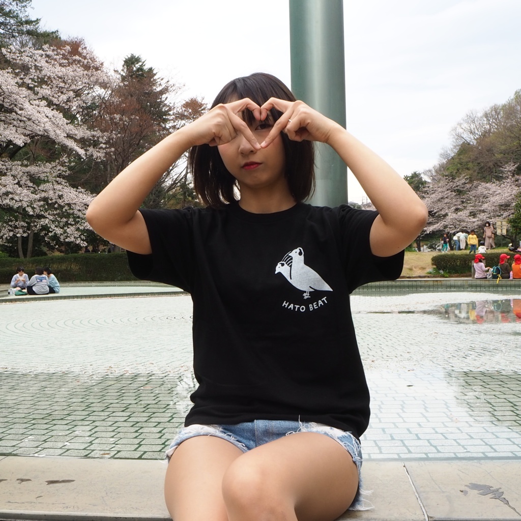 ハト (Color : 黒)