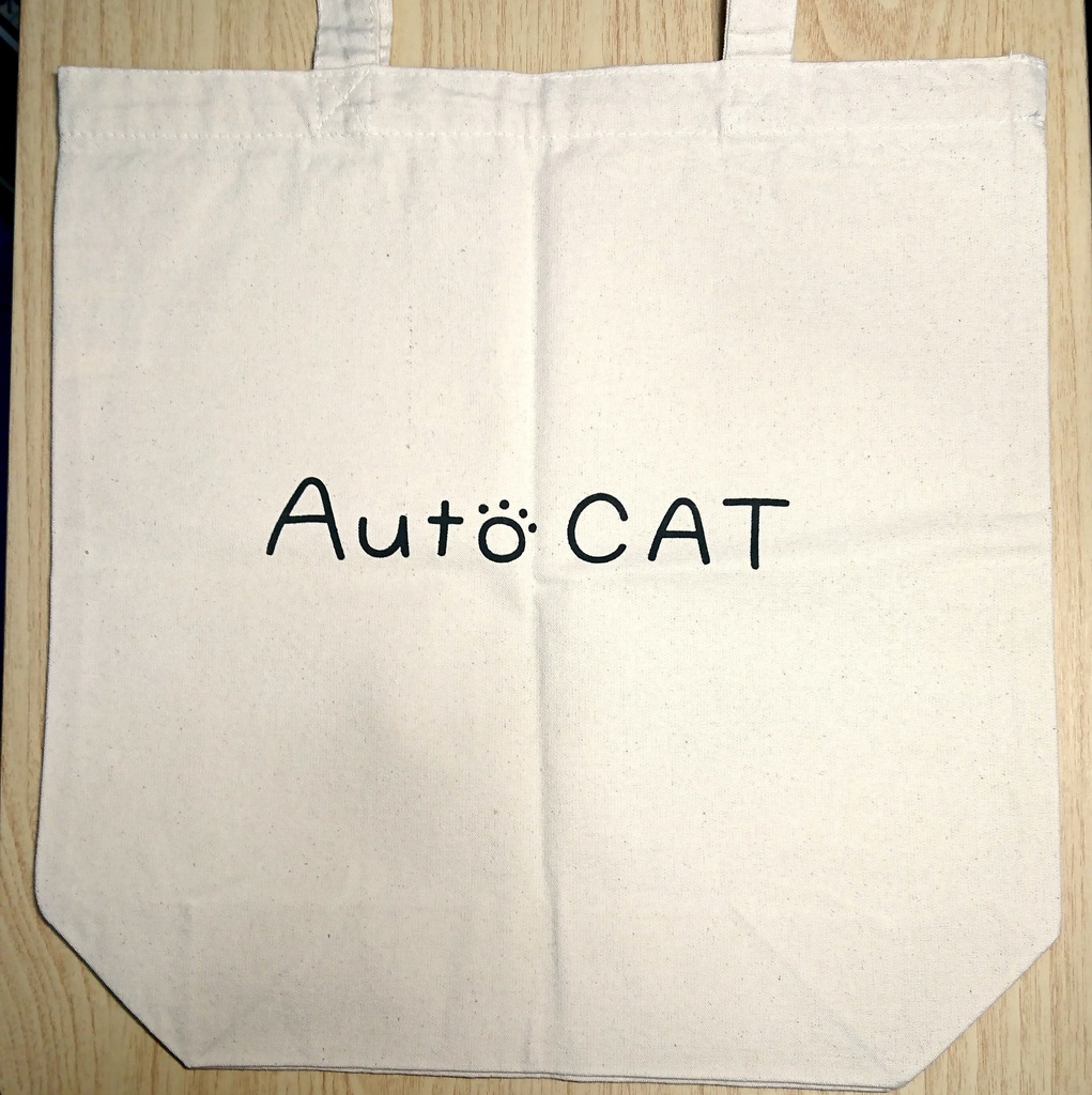 【受注予約生産】AutoCAT(トートバッグ)【2021年1月4日まで受付】