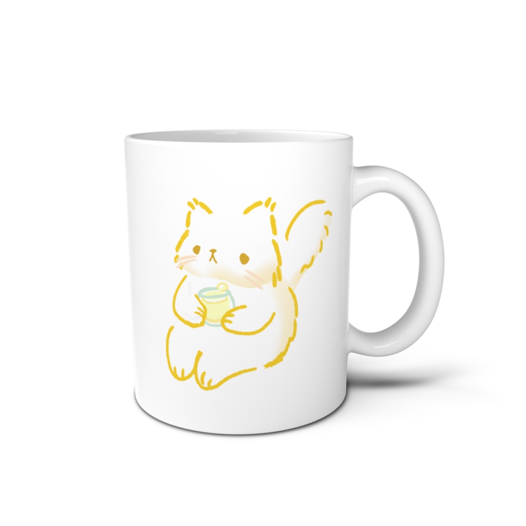 にゃお(ミルク)のマグカップ