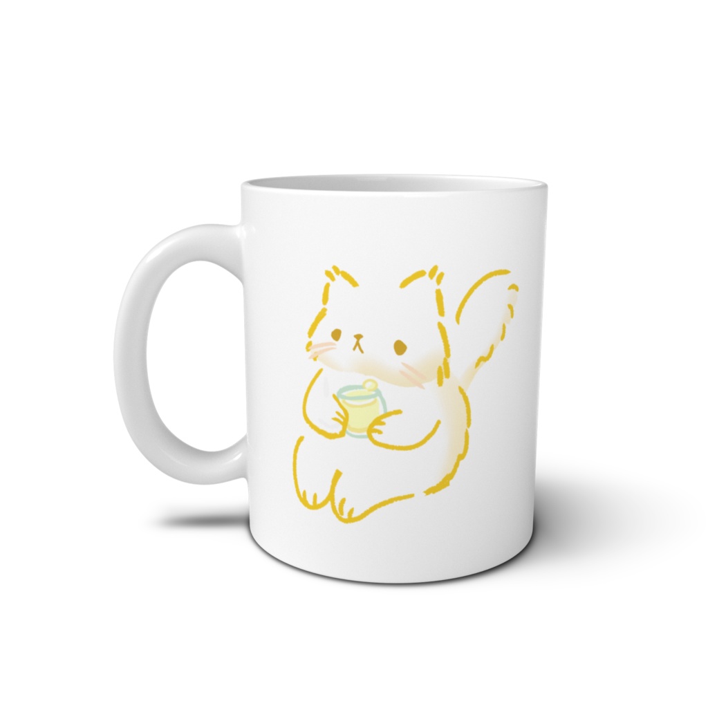 にゃお(ミルク)のマグカップ