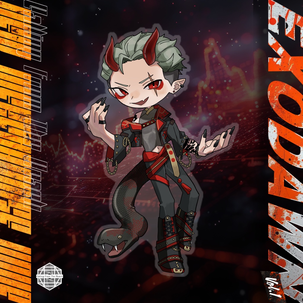 【受注販売】SDイラストアクリルキーホルダー - Yamato -