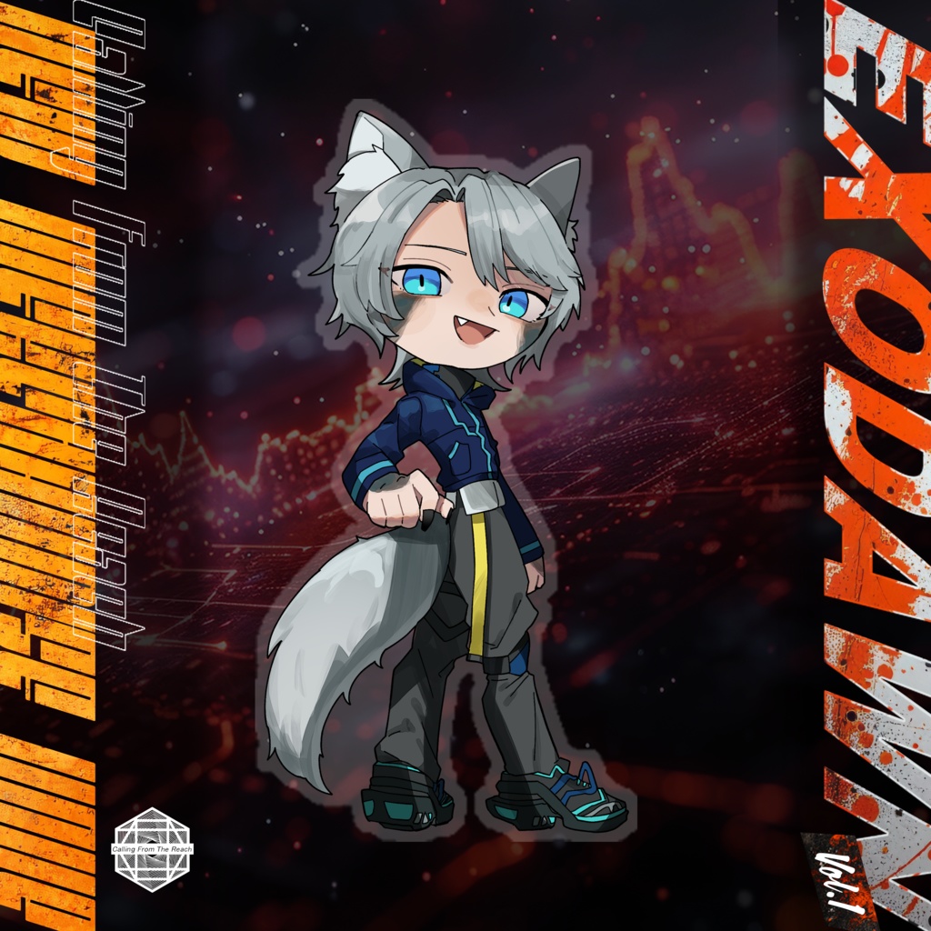 【受注販売】SDイラストアクリルキーホルダー - Kyosuke -