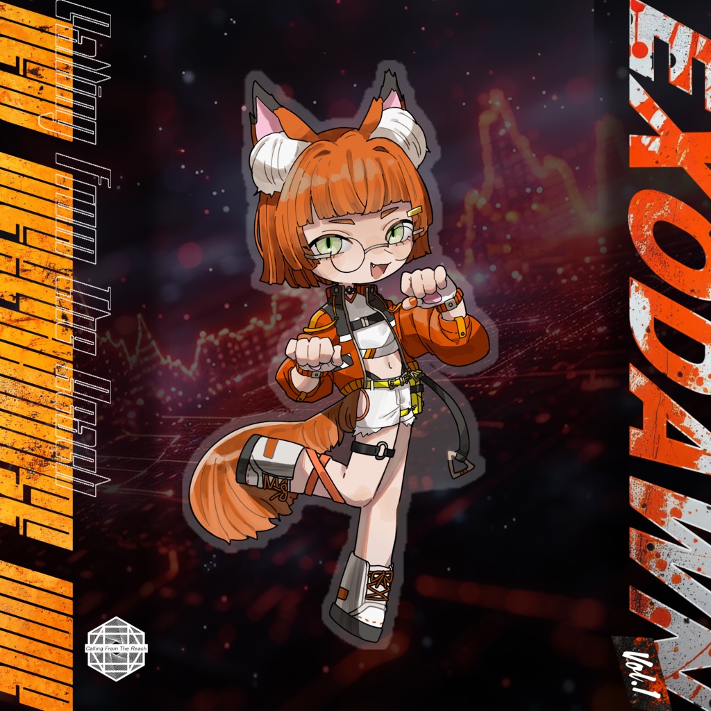 【受注販売】SDイラストアクリルキーホルダー - Yoshimi -