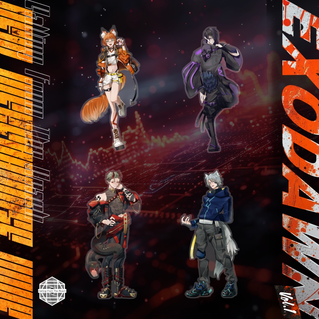 【受注販売】新立ち絵 アクリルスタンド コンプリートセット