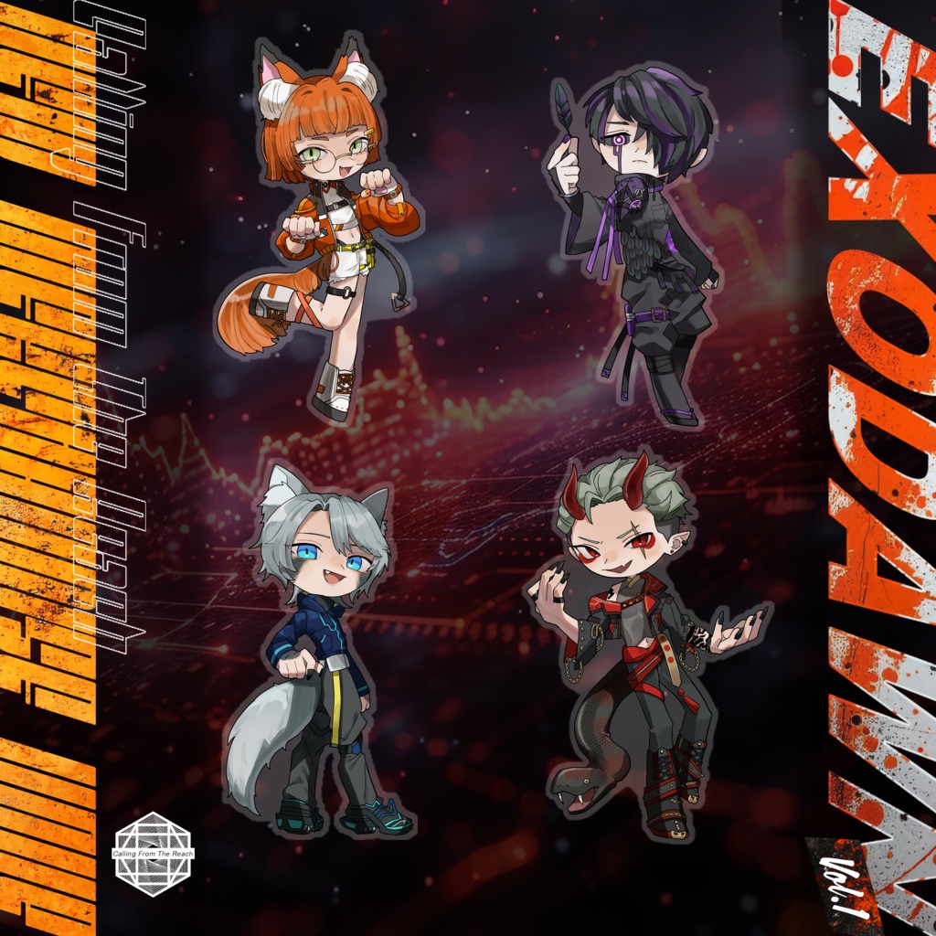 【受注販売】SDイラスト アクリルキーホルダー コンプリートセット