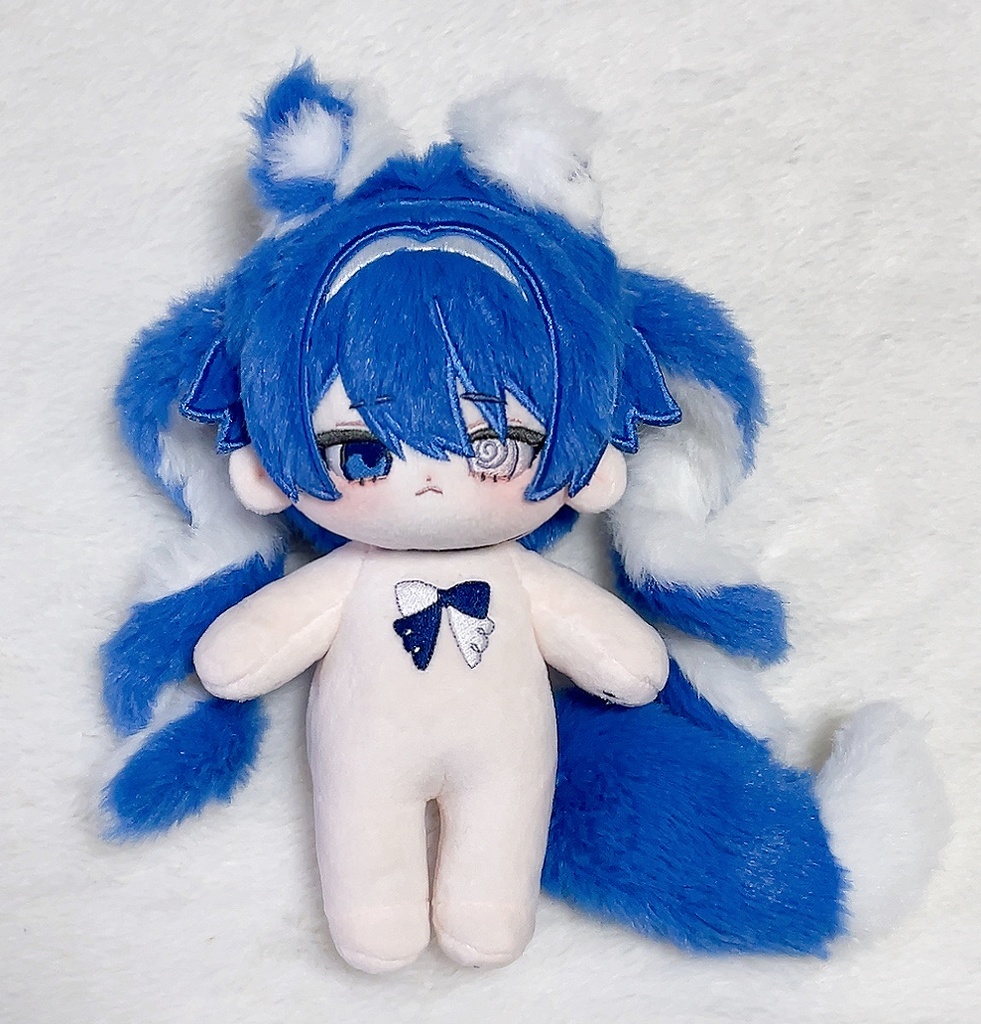 15cm無属性ぬいぐるみ【青もふ】