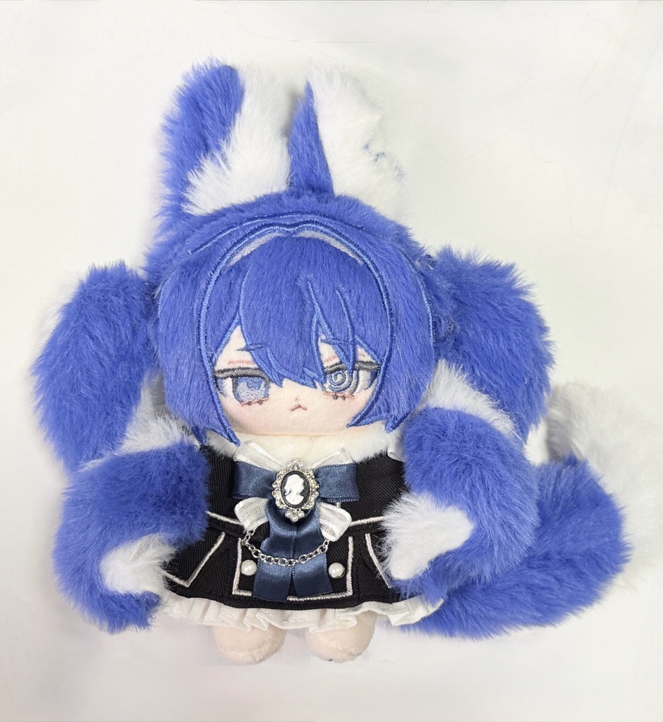 【10cm無属性ぬいぐるみ】青ぽふ