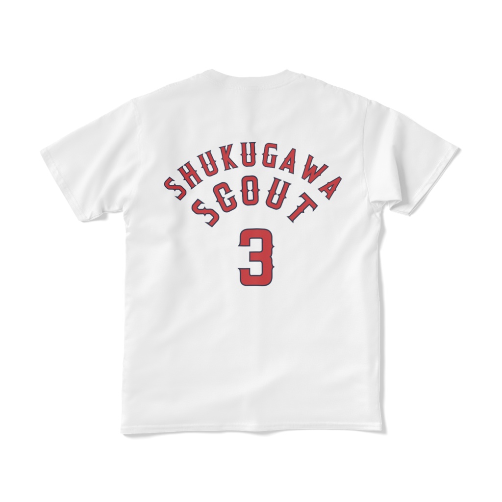 夙川スカウトNo.３　Ｔシャツ