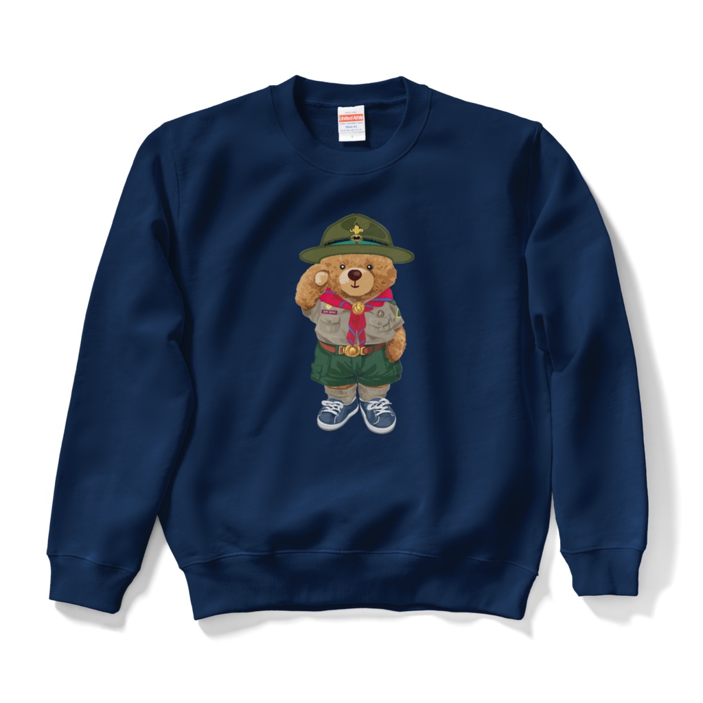 BS BEAR スウェット NAVY