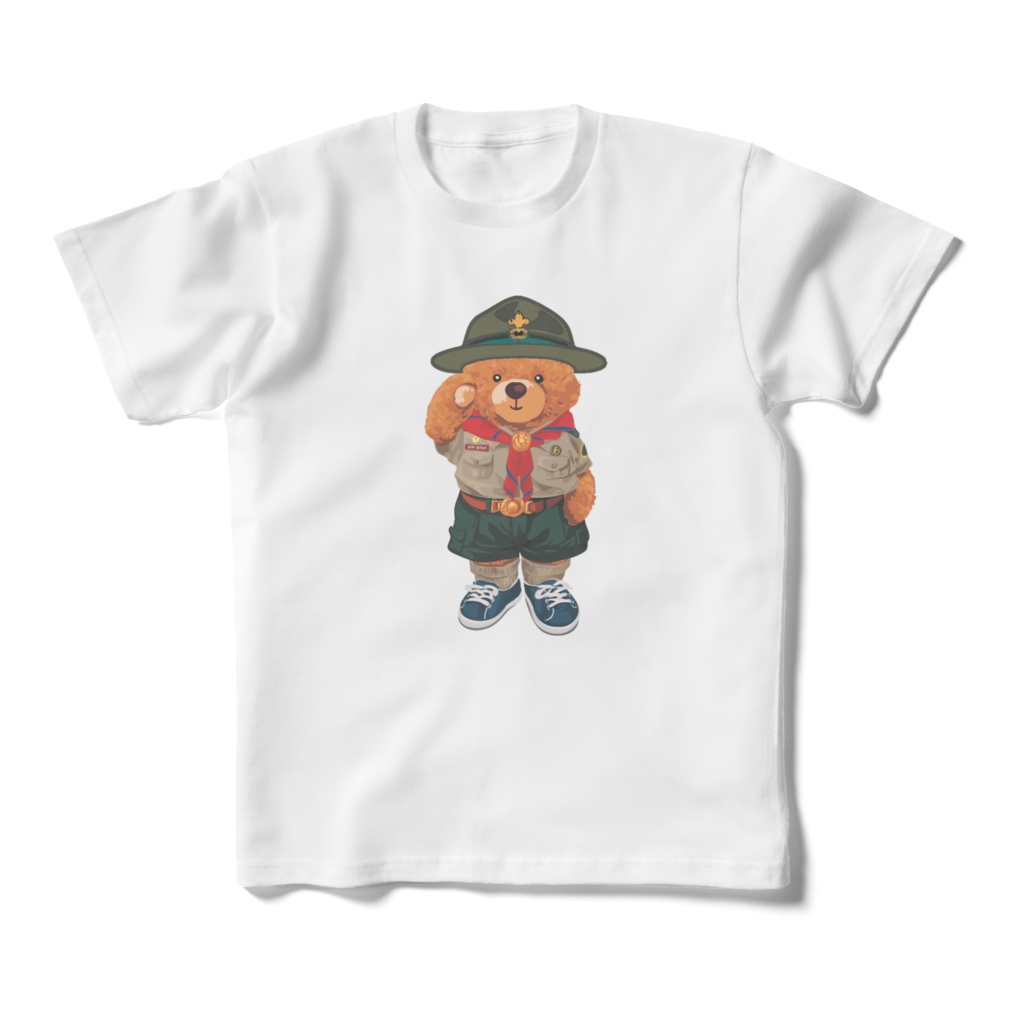 BS BEAR キッズＴシャツ - 夙川スカウトオリジナルショップ - BOOTH