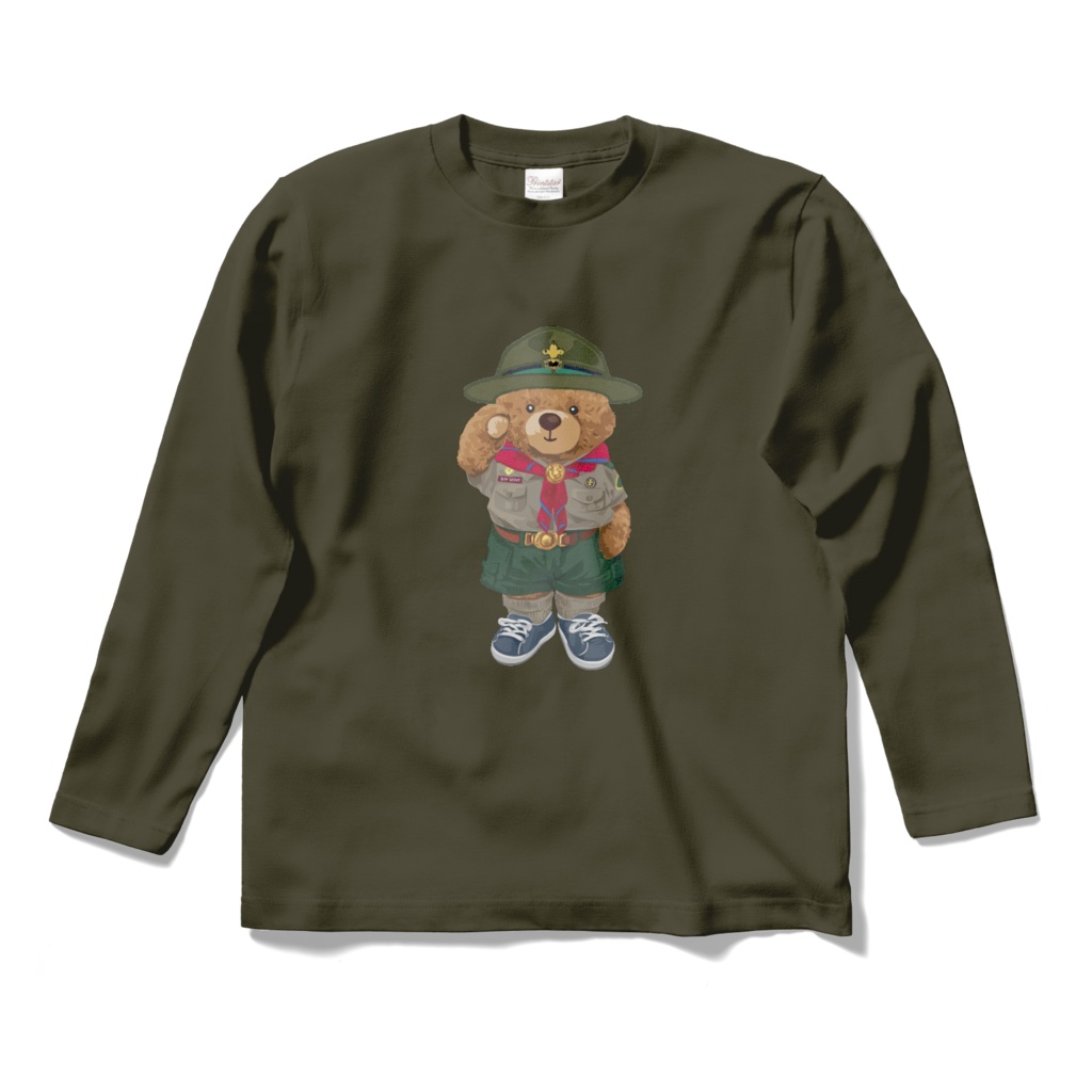 スカウトベアー　BS BEAR ロングTシャツ