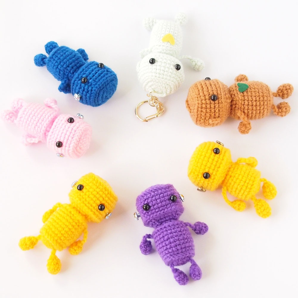 ロボットみたいなあみぐるみ:ロボボくん