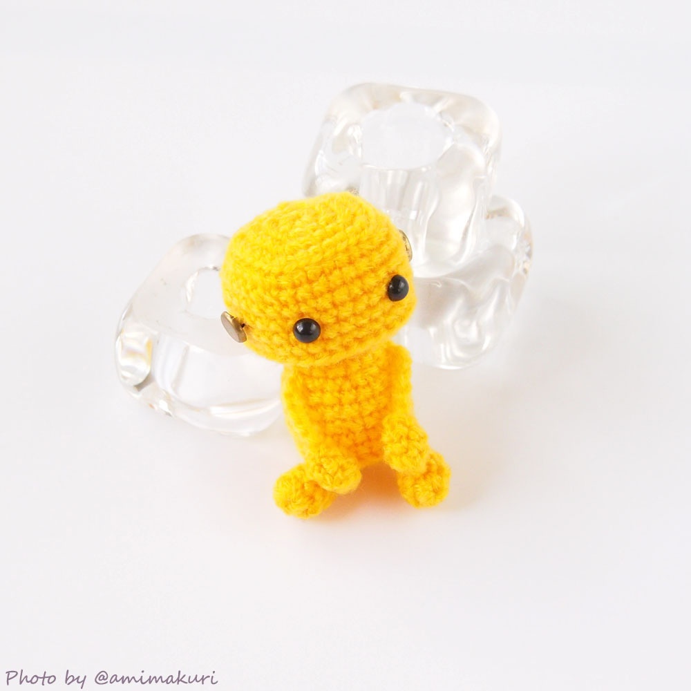 ロボットみたいなあみぐるみ:ロボボくん