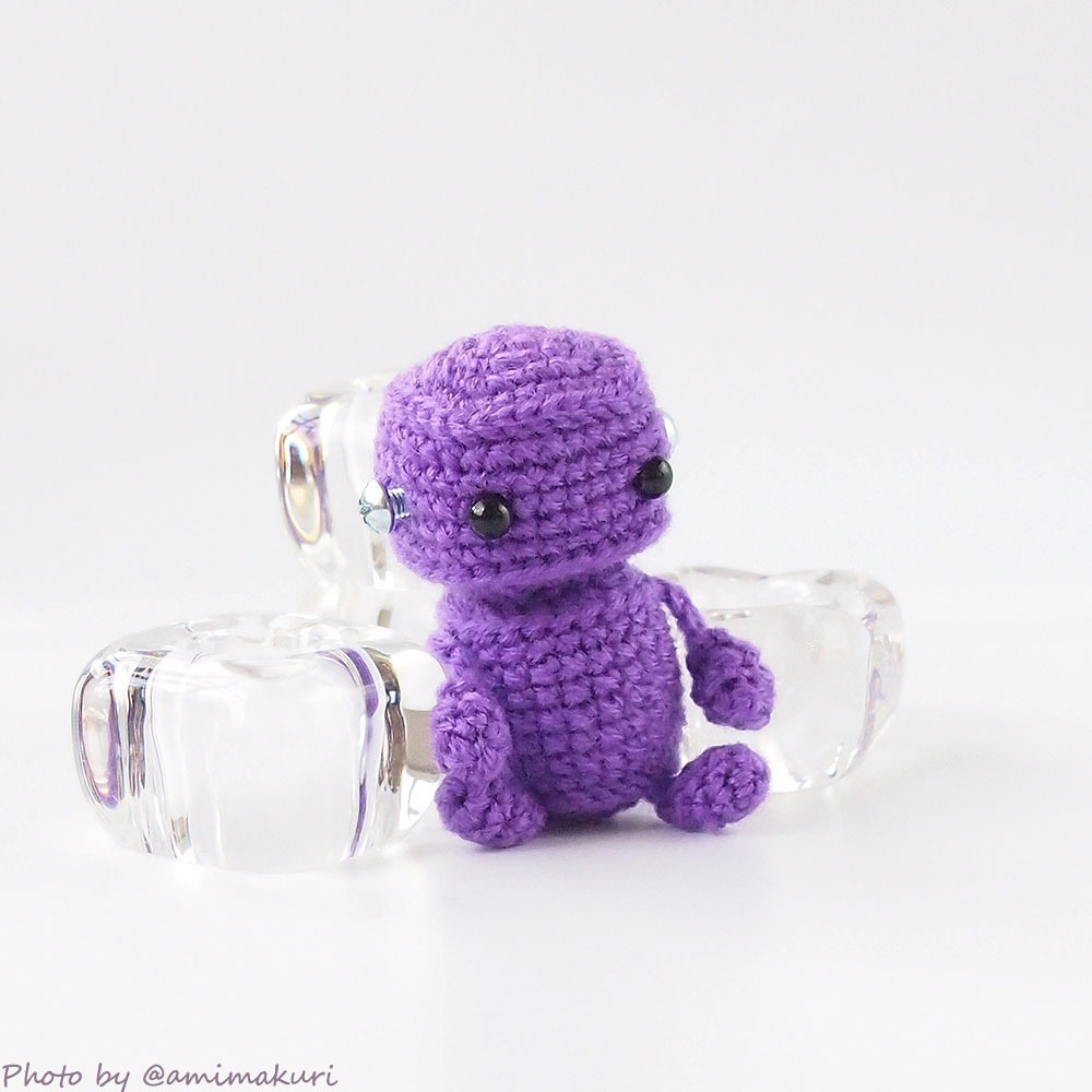 ロボットみたいなあみぐるみ:ロボボくん