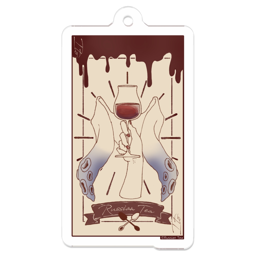 絲 イメージアクリルキーホルダー