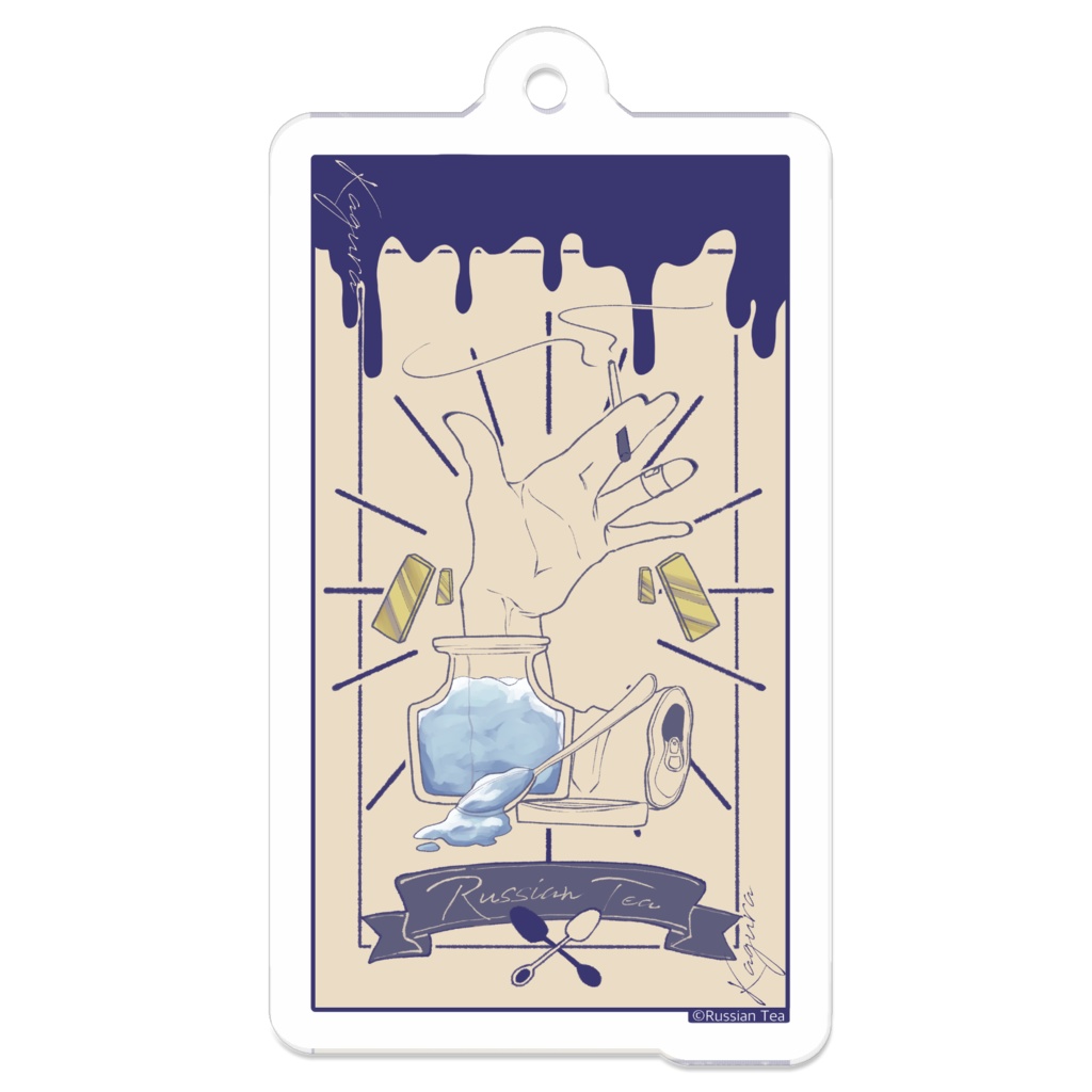 神楽 イメージアクリルキーホルダー