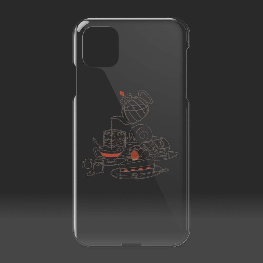 itoitoFactory iPhone11ケース-Tea Party